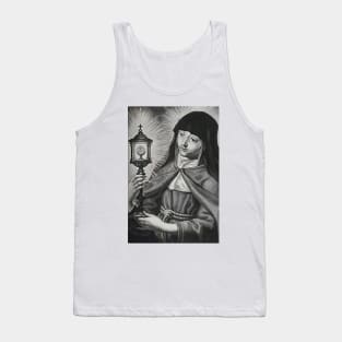 St Clare of Assisi Italian Catholic Saint Clare of Assisi Tank Top